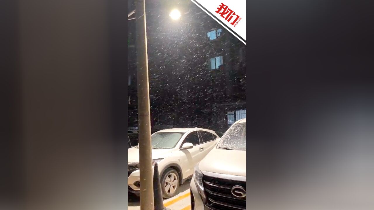 雪花进城了!26日夜北京多地飘雪 城区部分地区也能看见雪花