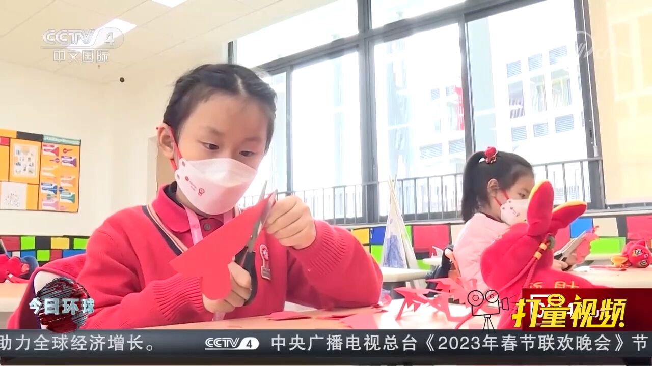 同心同根!港澳子弟迎新春学堂传承中华文化