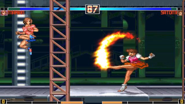 世界斗士MUGEN,玛丽安VS里美