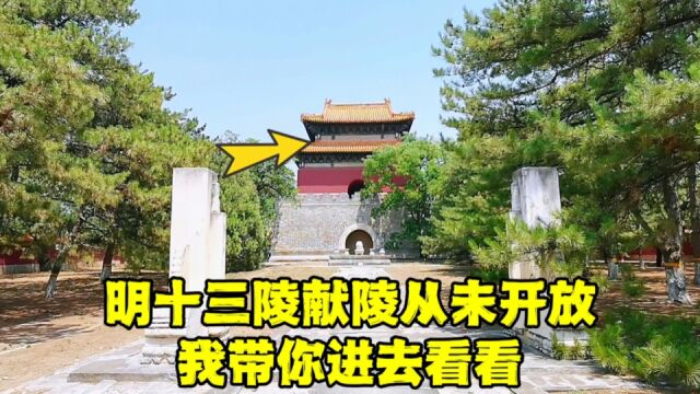 走进598年从未开放的明献陵,地宫5人殉葬,为何墓主人突然暴毙?