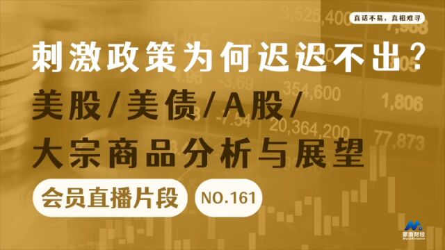 刺激政策为何迟迟不出?美股、美债、A股、大宗商品分析和展望