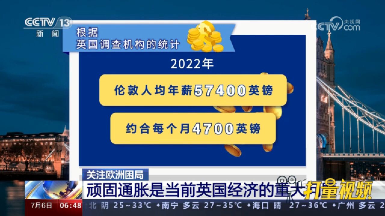 关注欧洲困局!记者体验:在英国伦敦一天的花销要多少