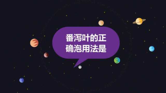 番泻叶的正确泡用法是