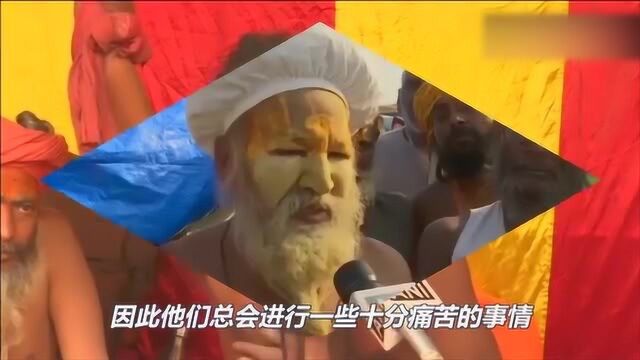 印度苦行僧为修行高举右手45年不放下,最终他的手变成了这样!