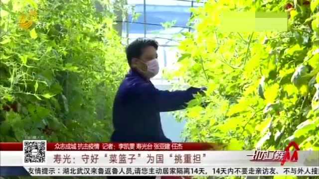 寿光:守好“菜篮子”为国“挑重担” 开启绿色通道保证蔬菜运销