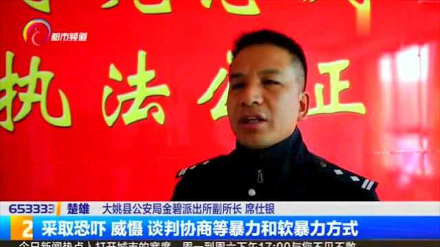 非法牟取暴利,楚雄首个“套路贷”犯罪集团落网