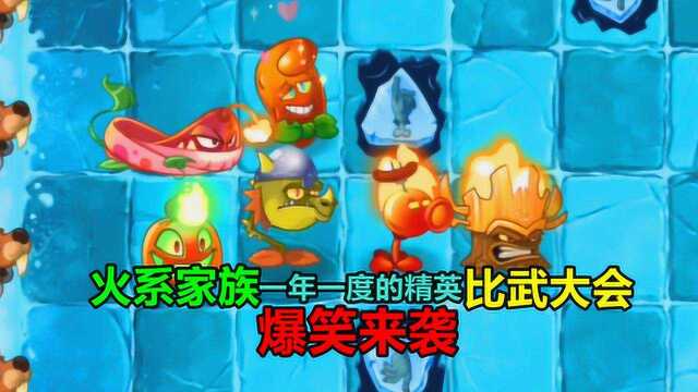 【pvz沙雕配音】火系家族一年一度的精英比武大会