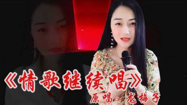 女歌手一首民谣情歌《情歌继续唱》歌声令人沉醉其中,醉人又醉心!