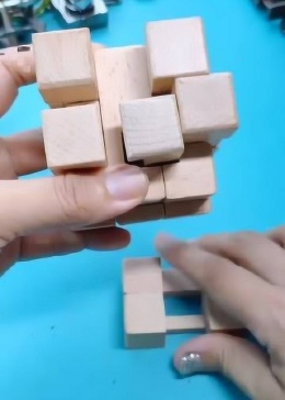 祖宗留下了的魔方，木头里暗藏着灵魂，国粹鲁班锁教程！