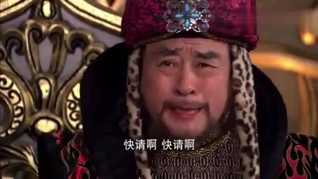 玉妃娘娘惊艳登场,狼主看得站都站不稳了,真是绝世美色!