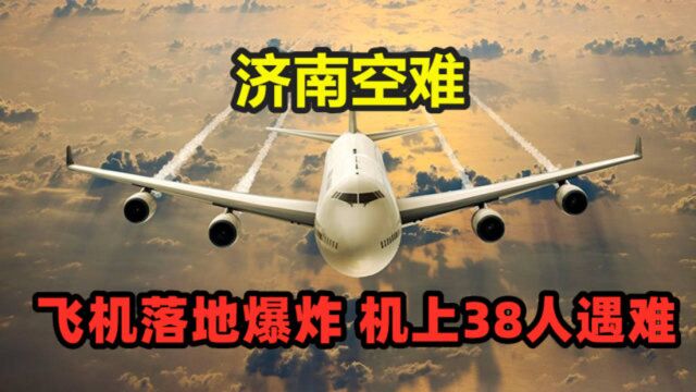 济南空难:机长强行降落致使飞机落地爆炸,造成38人遇难