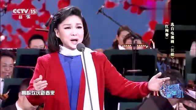 王莉《江姐》,经典电视剧插曲红梅赞,这歌声太有年代感!