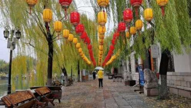 果然视频丨带你逛冬雨中最美老济南历史街区百花洲,不可错过