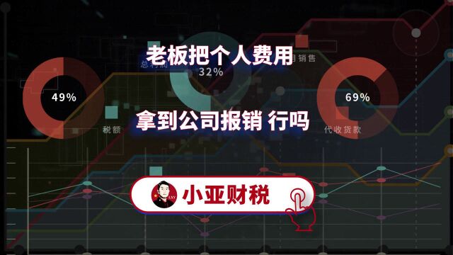 老板把个人费用拿到公司报销可以吗?有哪些后果及建议?