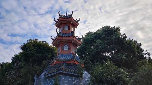 #成都 西汉大儒严君平故里平乐寺景区