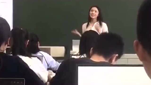 清华大学颜值超高的老师,全程英语交流,这么年轻就是清华的老师实力很强!