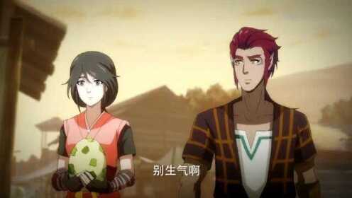 "你叫什么梅零落"我叫迷麟魁拔与天神尘相遇.