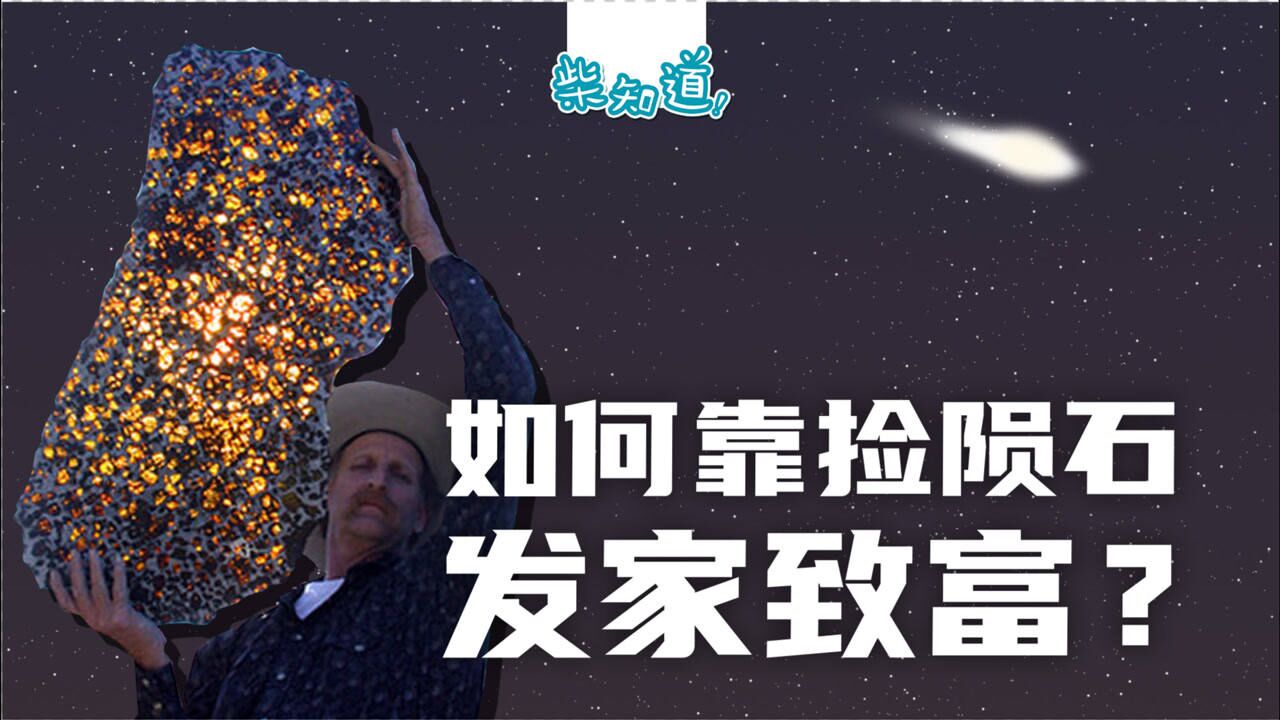 如何捡一枚价值连城的陨石?捡陨石能让你一夜暴富吗?