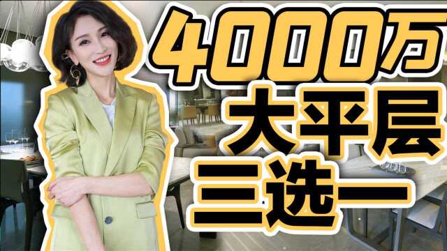 海淀学区、国贸CBD、故宫旁,4000万的北京大平层怎么选?