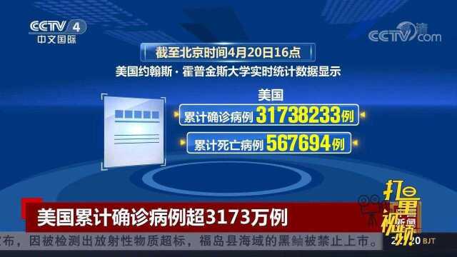 全球新冠确诊病例超1亿4105万,其中美国确诊超3173万