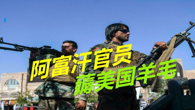 阿富汗政府军为何会溃败?美国百亿援助不翼而飞,全部被薅羊毛