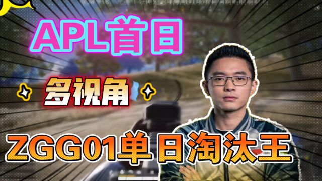 APL首日—多视角看ZGG01单日十二淘汰合集!单日淘汰王!