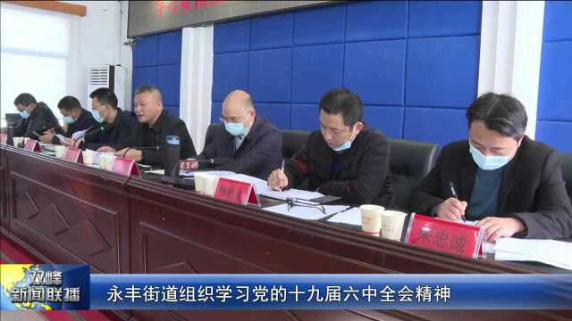 1207永丰街道组织学习党的十九届六中全会精神VA0