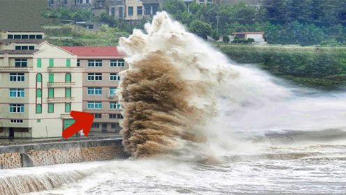 6个可怕的极端天气，海上大风暴让海边住户遭遇可怕灾难？