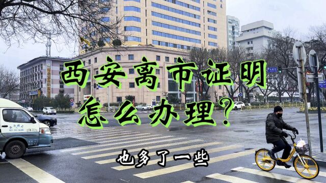 今天去办理了西安市离市证明,具体需要这5个资料,全流程记录,需要的进去看