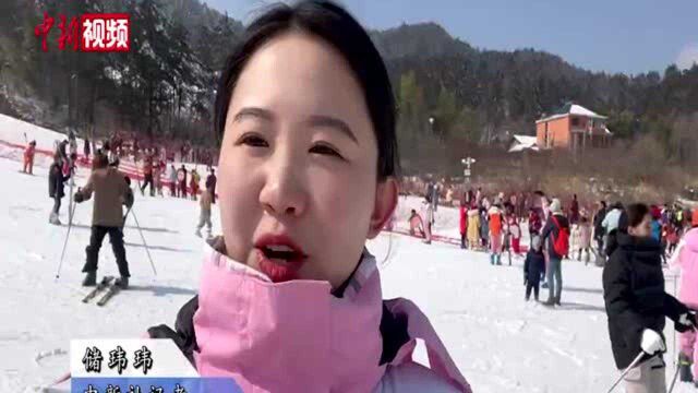 小新的Vlog:大别山热“雪”燃冬南方小姐姐的体验日记