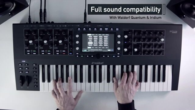 Waldorf Iridium Keyboard Synthesizer Sounddemo