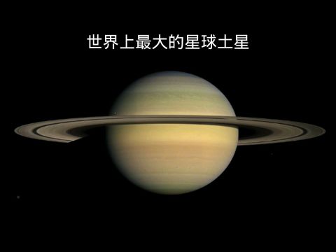 世界上最大的星球