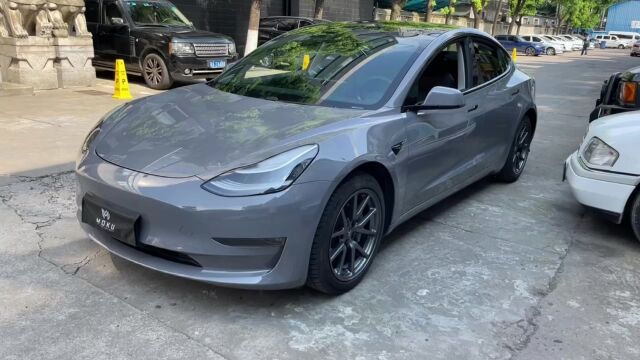 特斯拉model3 Moku纳多灰武汉1016汽车贴膜