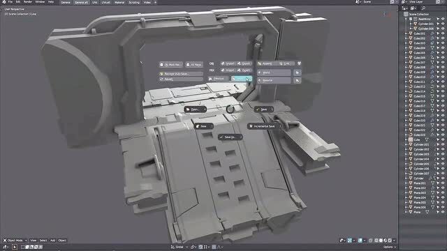 Blender插件便捷菜单工具集合包