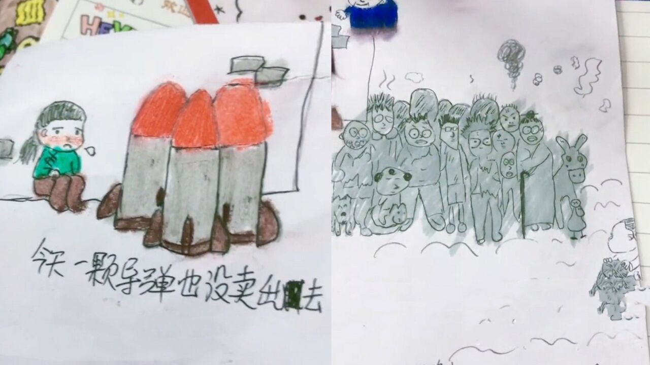 女子晒改编版《卖导弹的小女孩》,画风诡异网友笑疯:拯救童年阴影