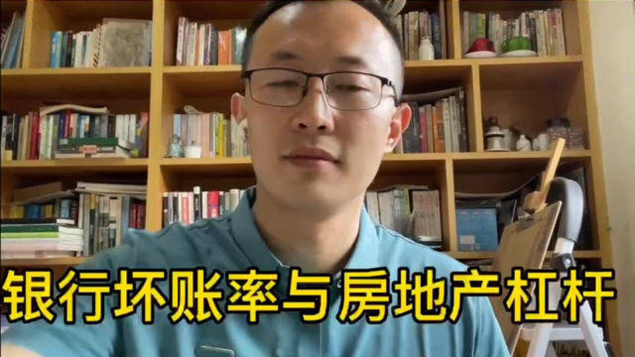 房地产杠杆和银行坏账率