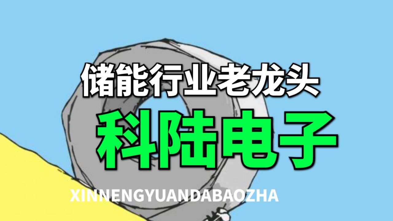 美的即将控股,储能行业老兵科陆电子涅槃重生,下一个阳光电源