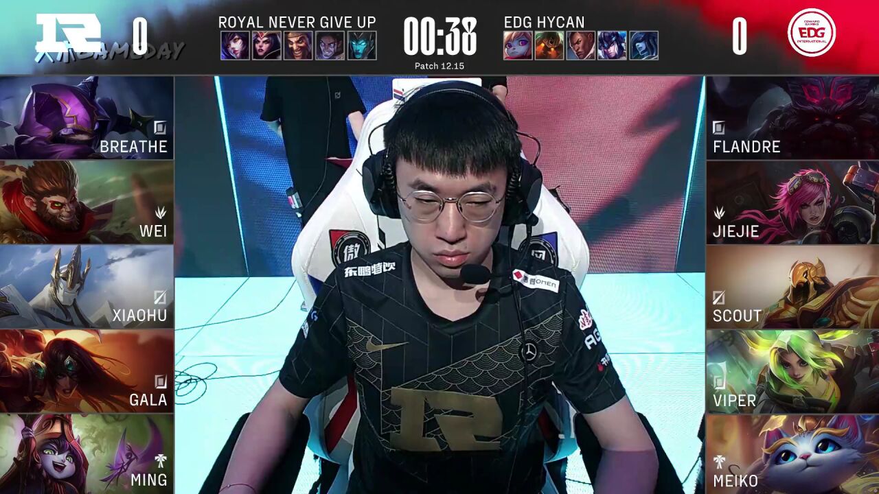 [LPL夏季赛季后赛R3]【RNGvsEDG】第一场集锦