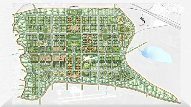 呼伦贝尔市海拉尔区东山新区北部城市规划