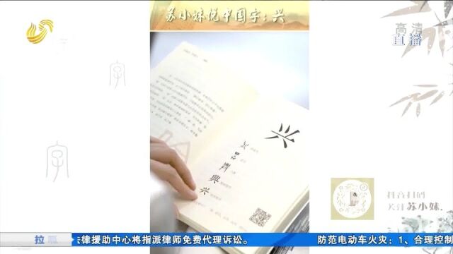 品读《中国字中国人》里的“兴”:以实干精神兴家、兴业、兴国