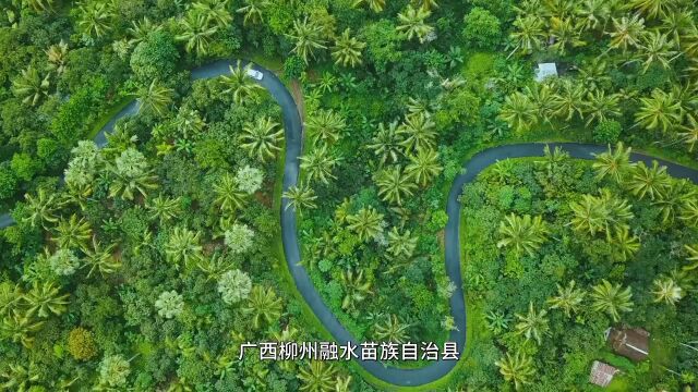 广西柳州融水苗族自治县,“中国净水百佳县市、天然氧吧”称号