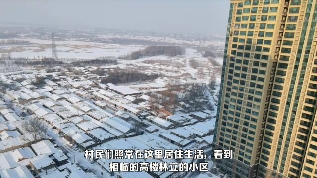 大美春城中的白雪村