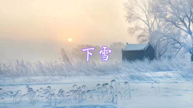 下雪 下雪了,小朋友们对雪的到来,比任何美好的事情都高兴,尤其打雪仗,堆雪人,这些都是童年忘不了的精彩瞬间.