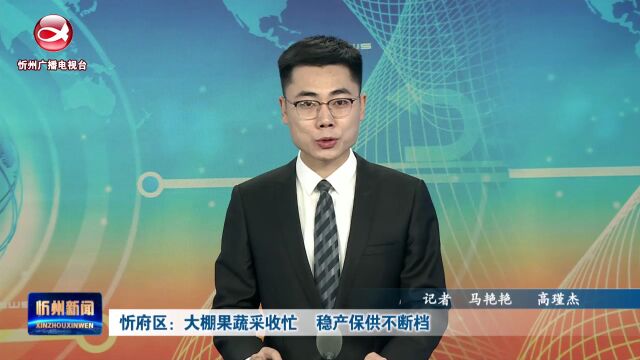 忻府区:大棚果蔬采收忙 稳产保供不断档