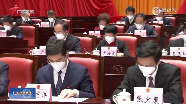 广东省十四届人大一次会议开幕