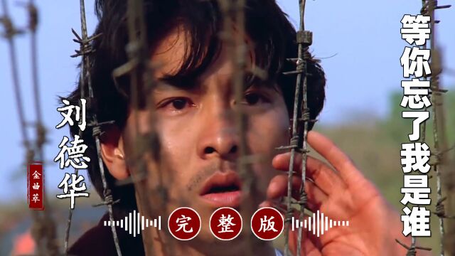 超好听的《等你忘了我是谁》完整版,刘德华不愧是歌神!