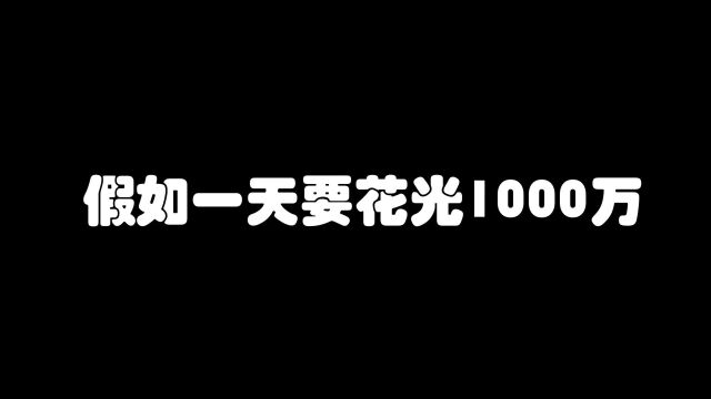 一天花完1000万就能继承老爸的公司,最后钱没花完还多了9000万!