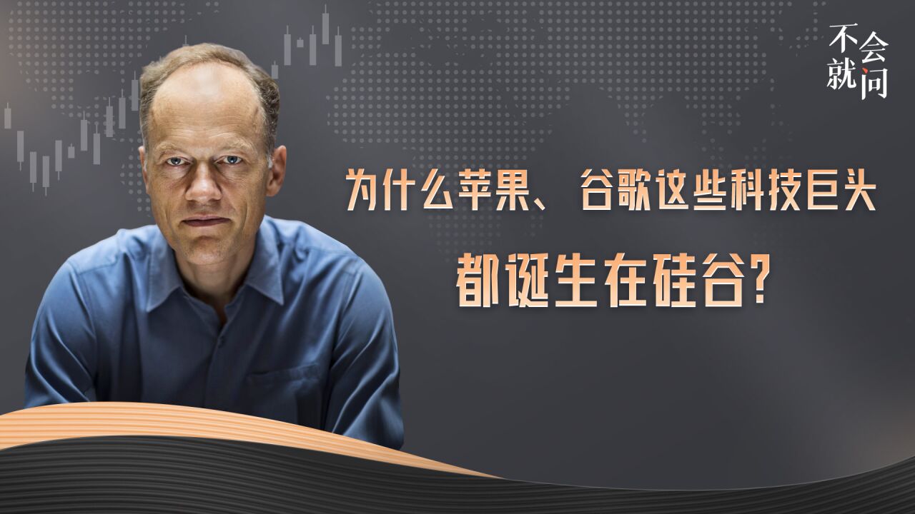 为什么苹果、谷歌这些科技巨头都诞生在硅谷?|《不会就问》