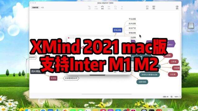 XMind思维导图,XMind2021mac中文版下载,支持M1M2永久使用.