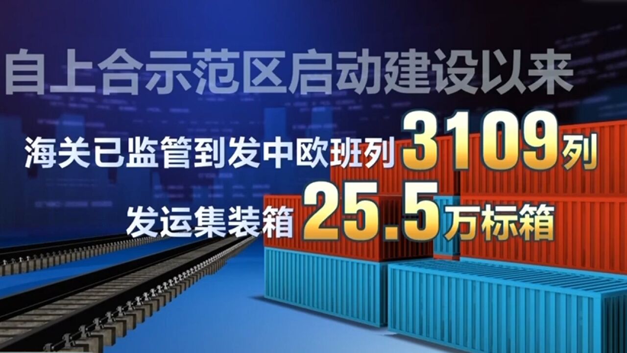 前三季度上合示范区到发中欧班列增长26.8%